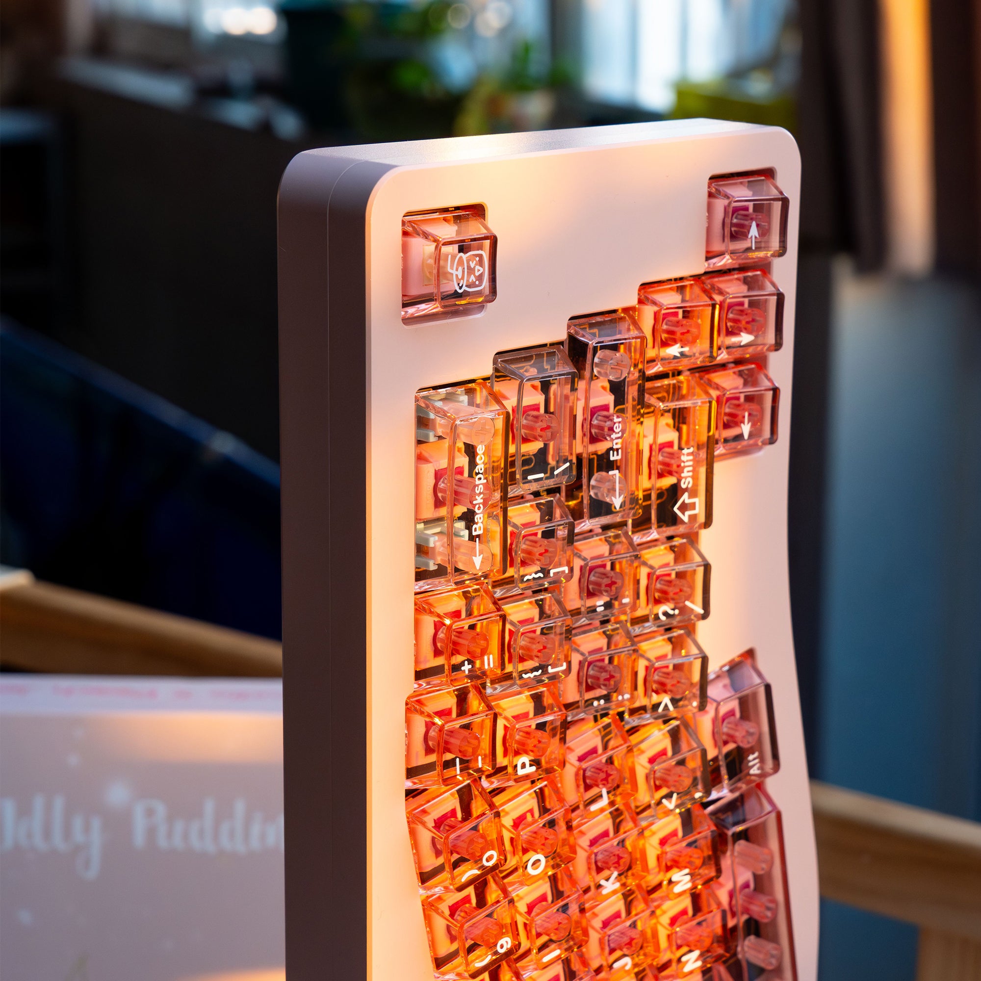 YourKBD & ET Peach Jelly Pudding Keycaps
