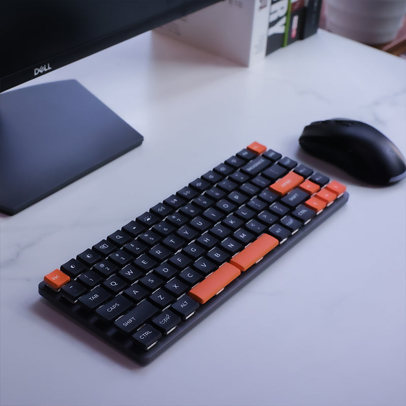 CFX WoB Black & Orange Keycap Set