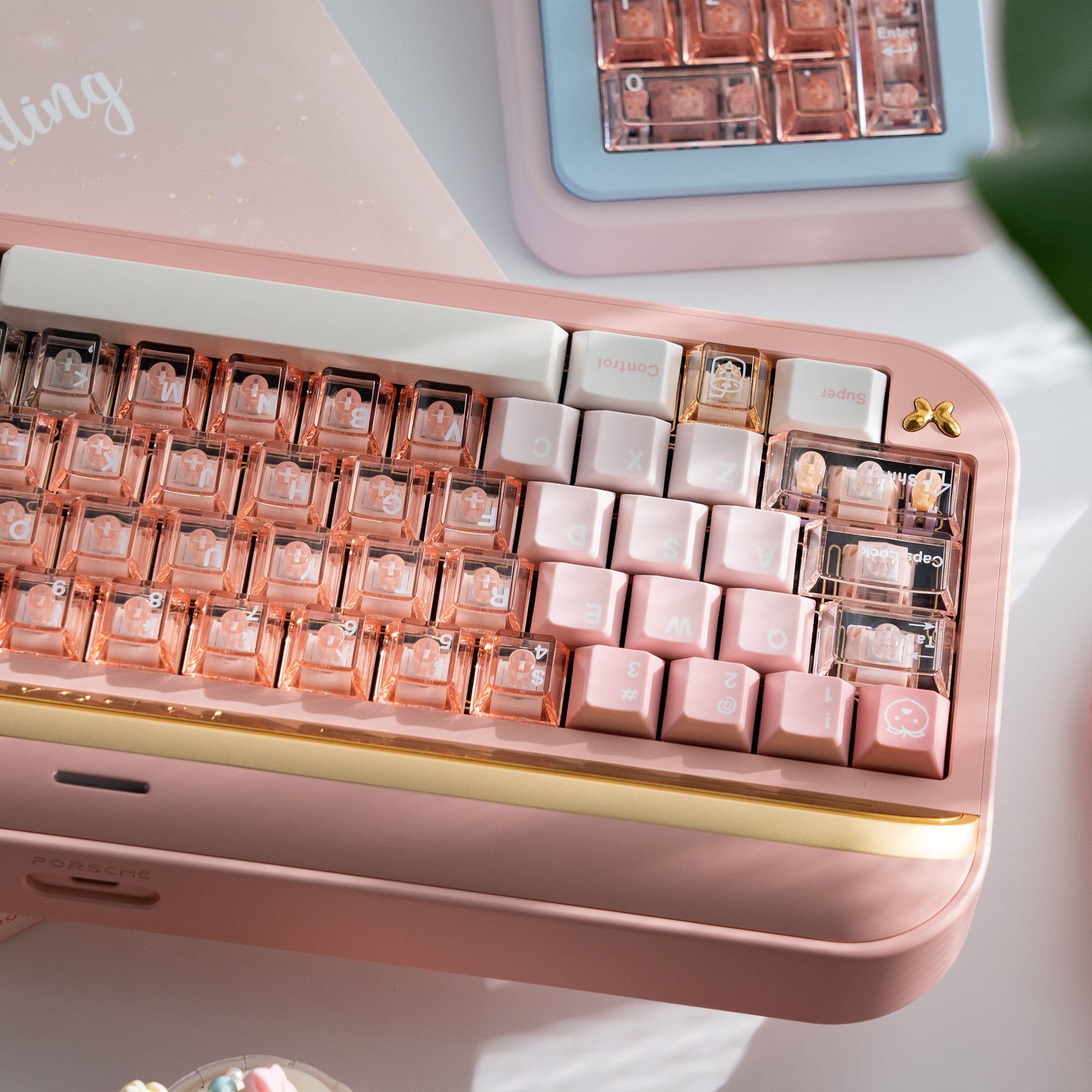 YourKBD & ET Peach Jelly Pudding Keycaps