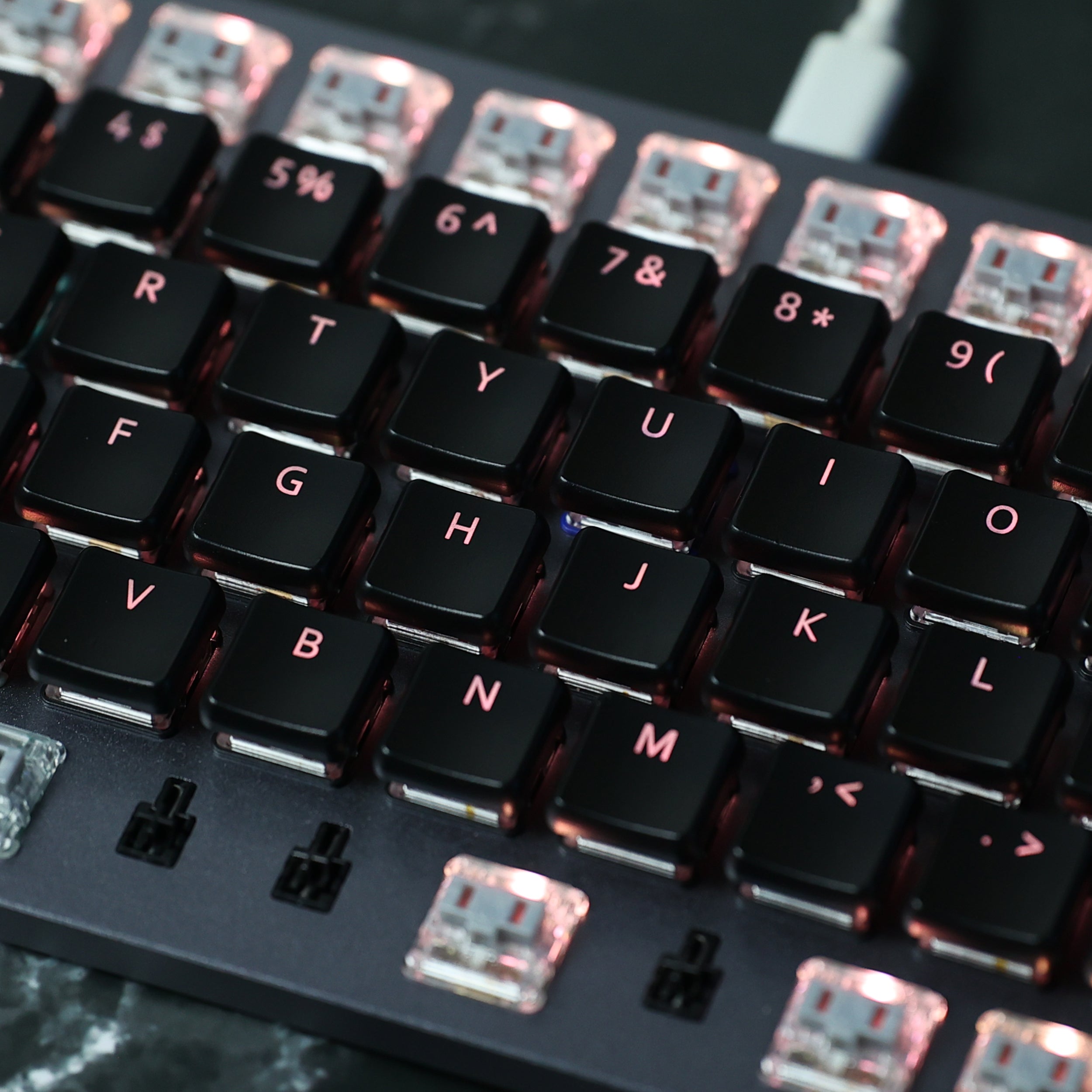 CFX WoB Translucent Low-Profile Keycap Set