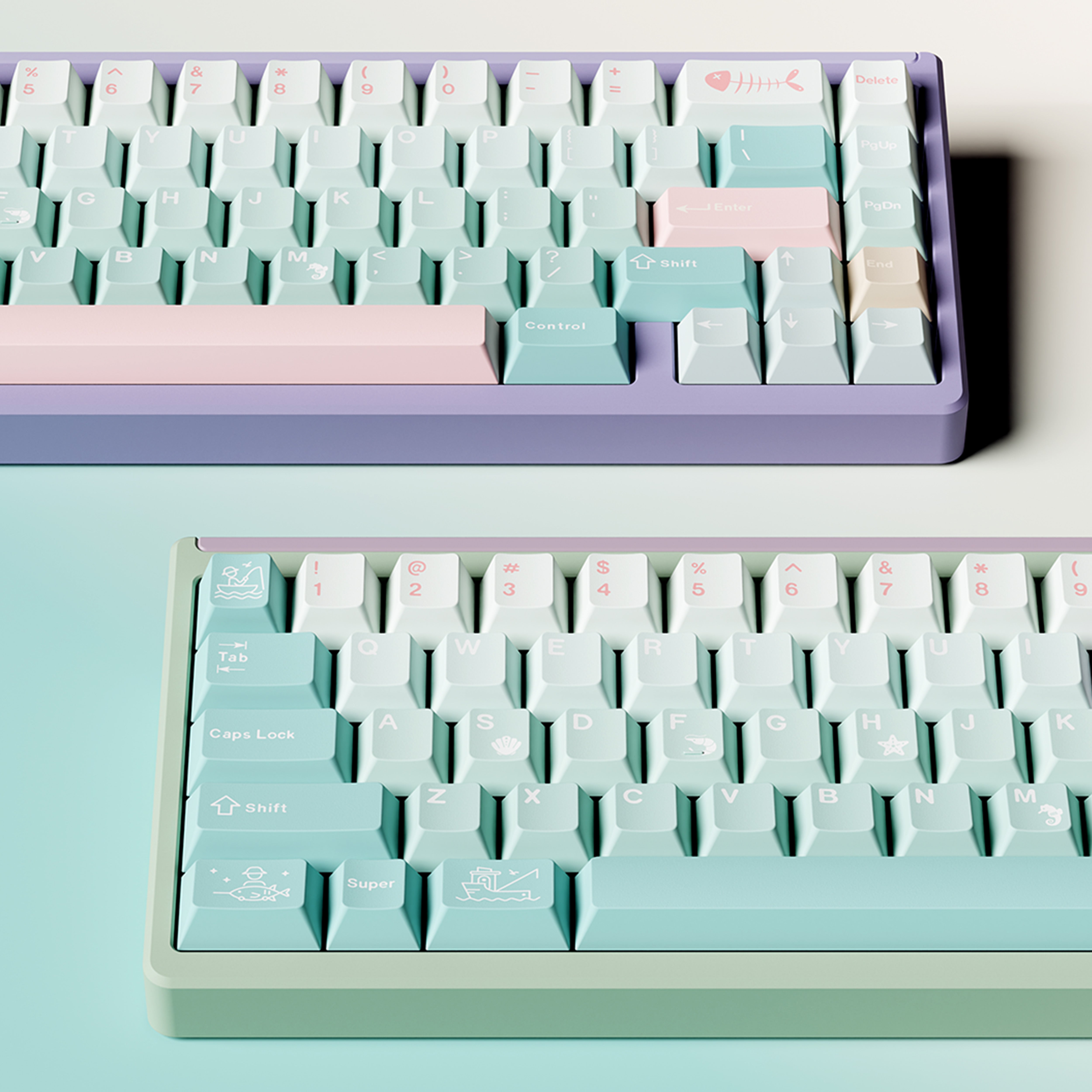 YourKBD & ET Winter Angler Keycap Set