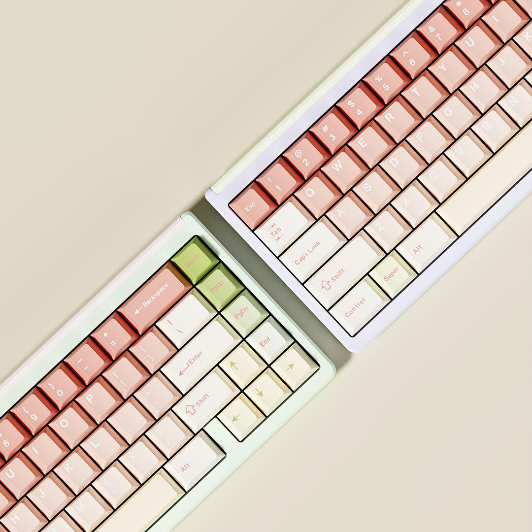 YourKBD & ET Fluffy Sweet Peach Keycap Set