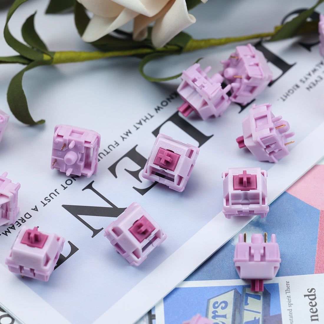 Hanami Pink Dango V2 Linear Switches