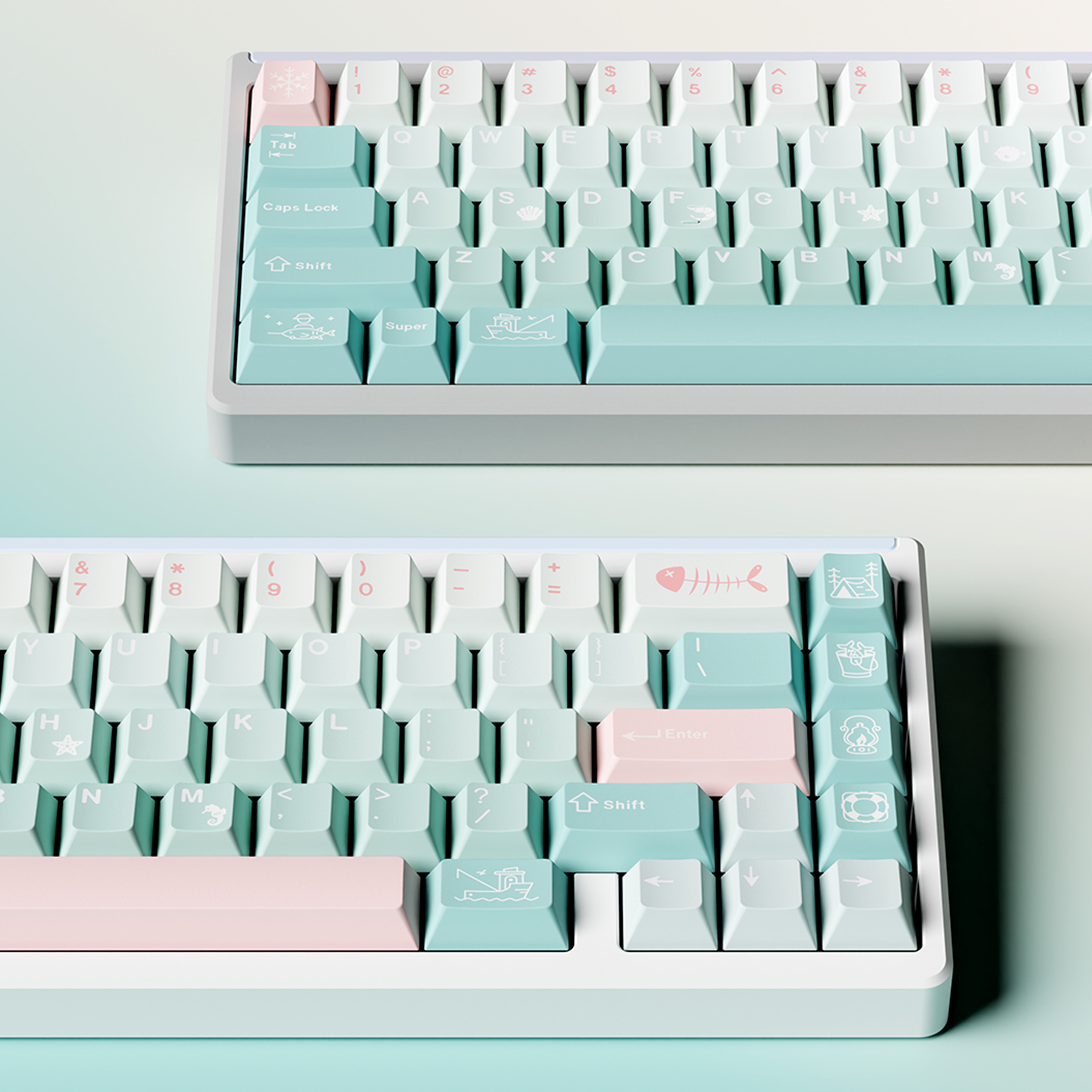 YourKBD & ET Winter Angler Keycap Set
