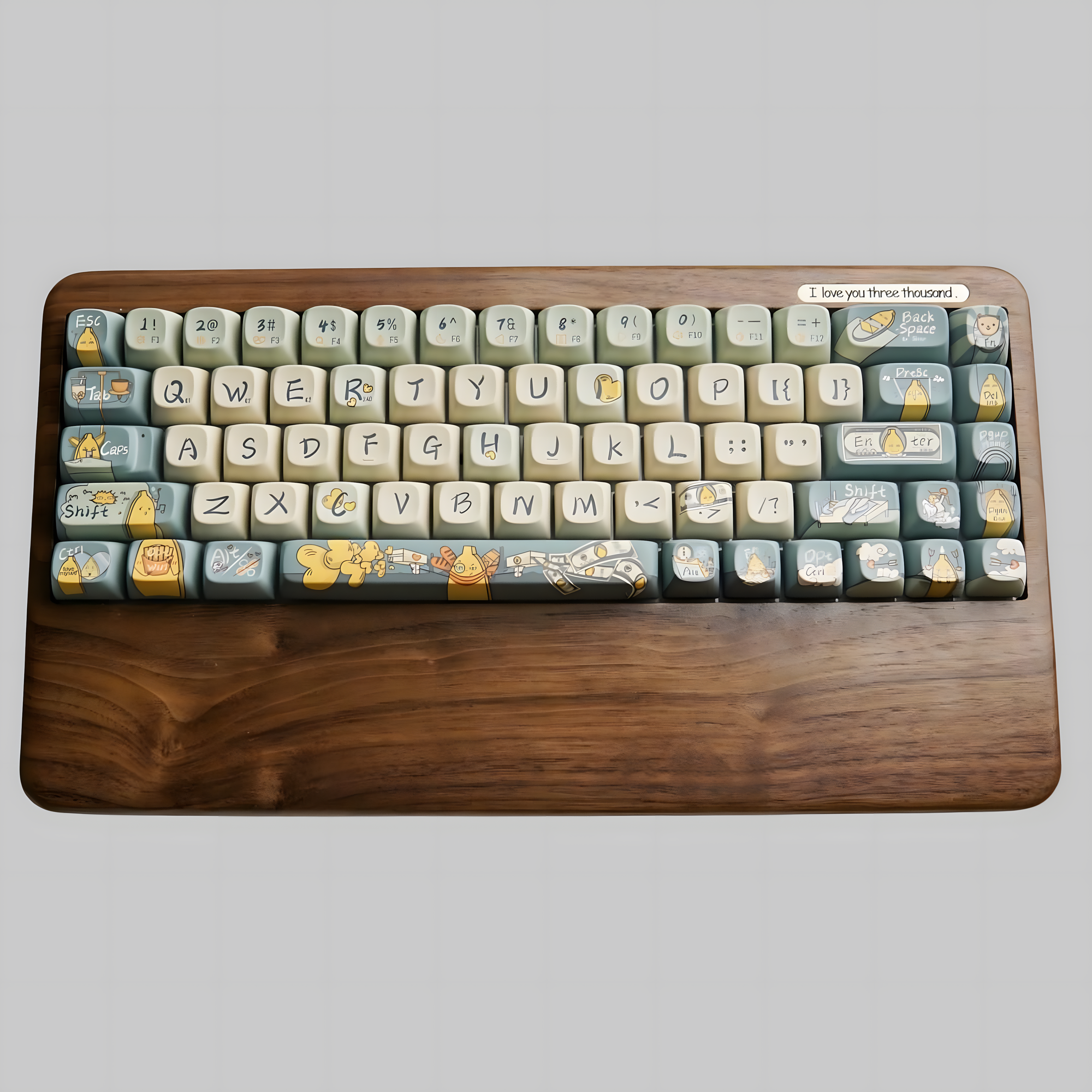 YourKBD Wooden Customized Keyboard Kit